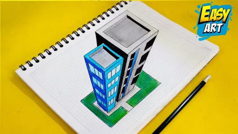  ▷ Edificios para dibujar a lapiz faciles